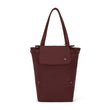 Citysafe CX Anti-Theft Packable Vertical Tote, Merlot