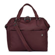 Citysafe CX Anti-Theft Satchel Handbag, Merlot