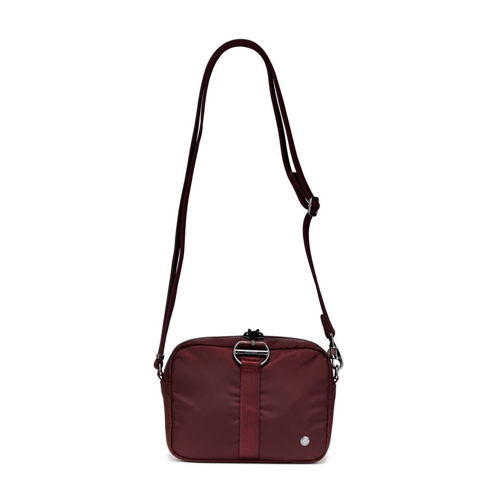 Citysafe CX Anti-Theft Square Crossbody, Merlot