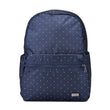 Daysafe Anti-Theft Backpack, Navy Polka Dot