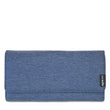 RFIDsafe LX200 RFID Blocking Clutch Wallet, Denim