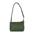 Stylesafe Anti-Theft Double Zip Crossbody Bag, Kombu Green