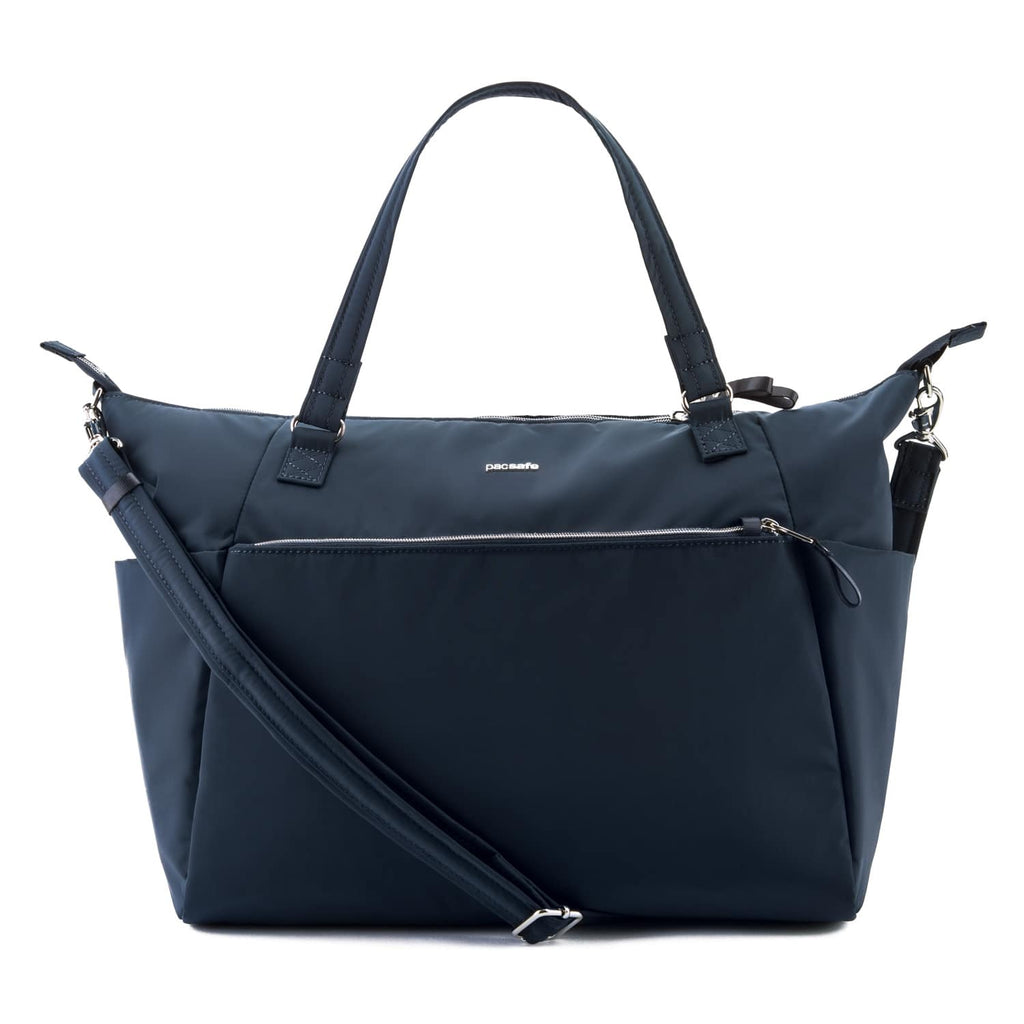 Stylesafe Anti-Theft Tote Bag, Navy